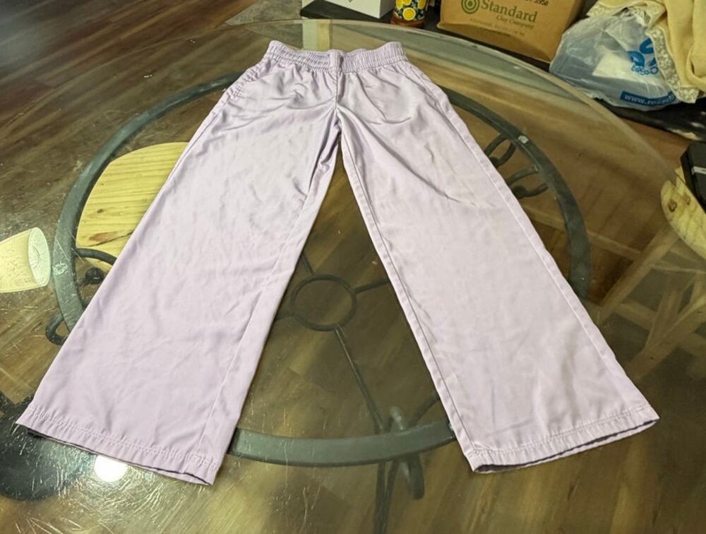 All In Motions Wide-Leg Lilac Kids Size 8